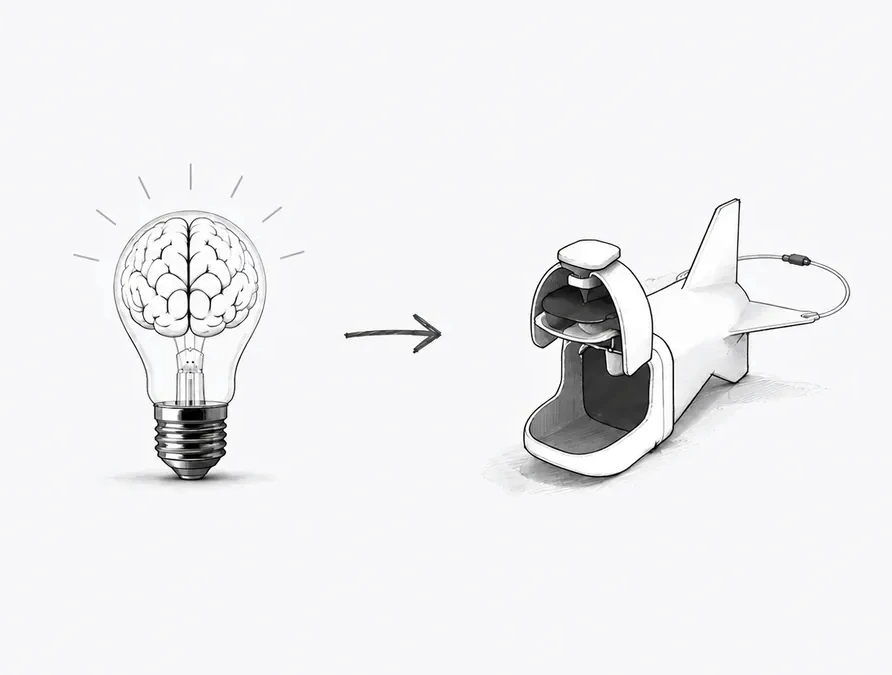 From an idea to a finished part